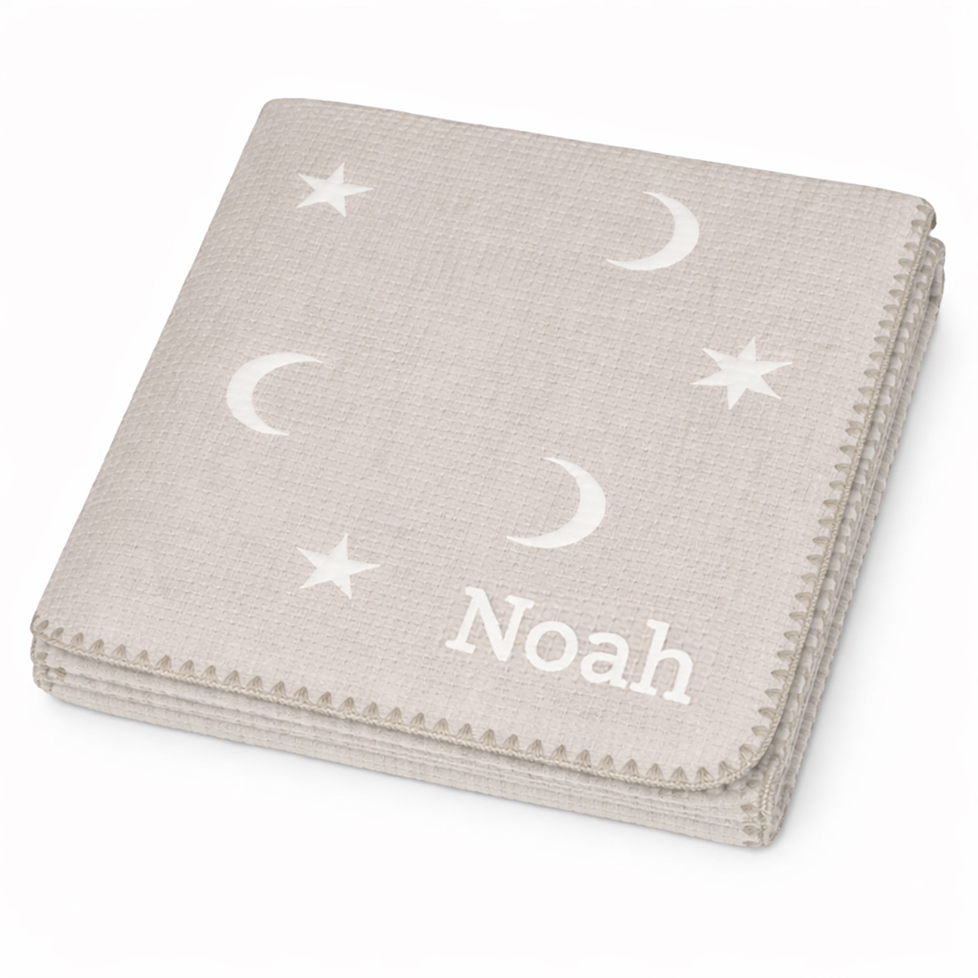 Star and Moon Baby Blanket