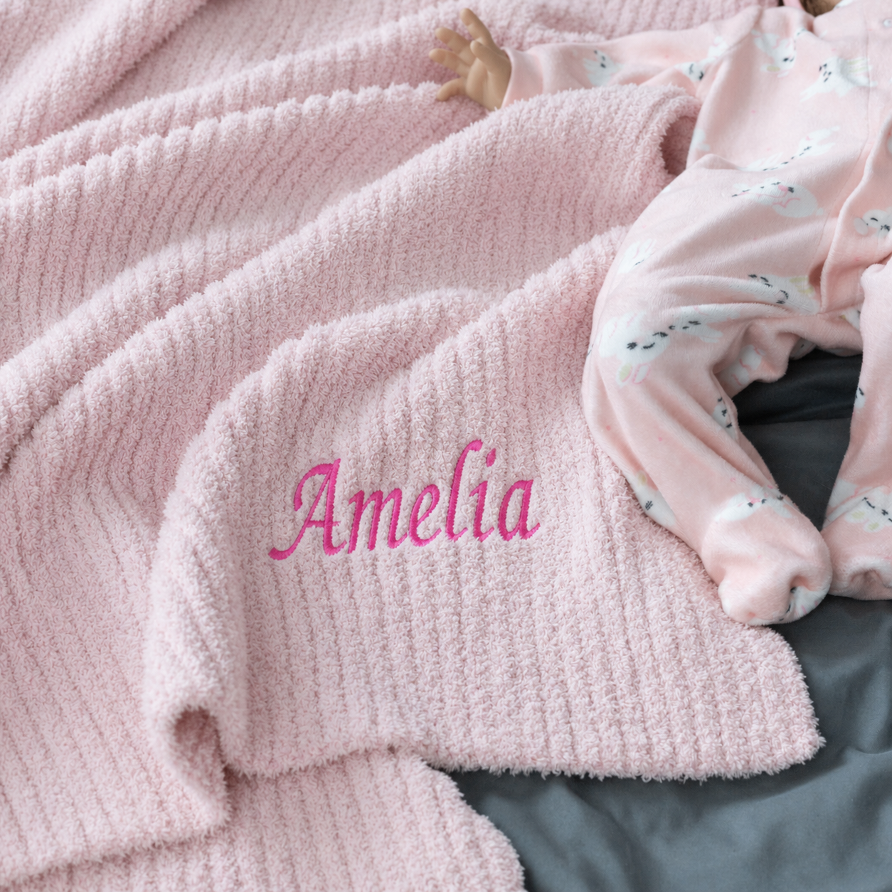 Chenille Baby Blanket